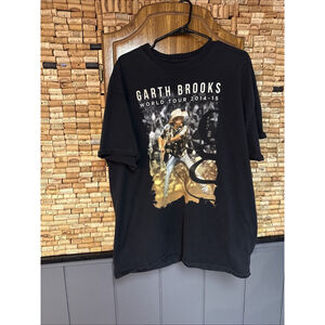 Garth Brooks World Tour 2014-2015 2XL Tee Shirt Concert